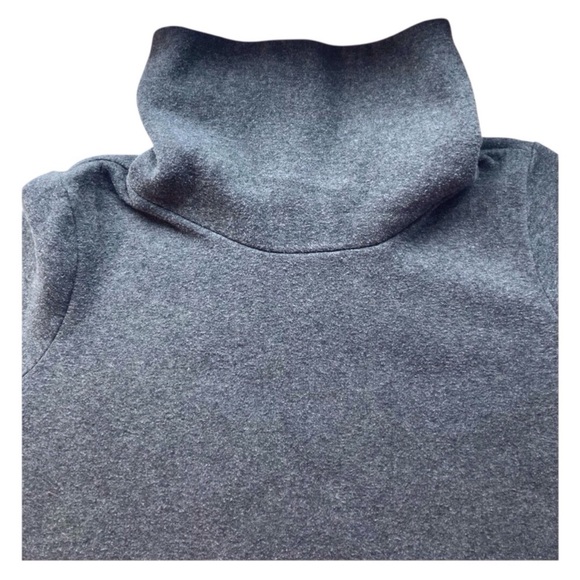 Fabletics Zaylee Funnel Neck Pullover Sweatshirt - Heather Gray - Large - Picture 8 of 10